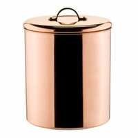 Metal Copper Cookie Jar
