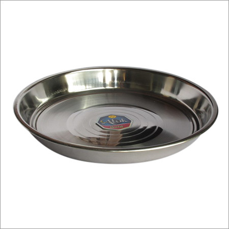 Stainless Steel Dinner Plate