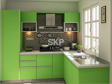 Malta L Shaped Modular Kitchen