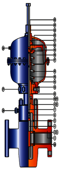 Pneumatic Gate Valve