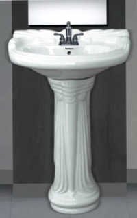 Ceramic Sanitary Ware Pedestal Basin