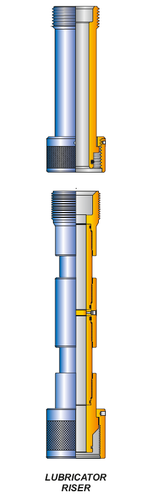 LUBRICATOR RISERS