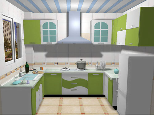 Plywood Laminated Kitchen