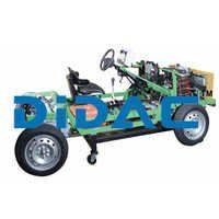 Fwd Chassis With Multipoint Efi Petrol Engine Fully Functional Cutaway - Color: Grey