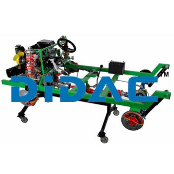Four WD Chassis with Multipoint EFI Petrol Engine Cutaway