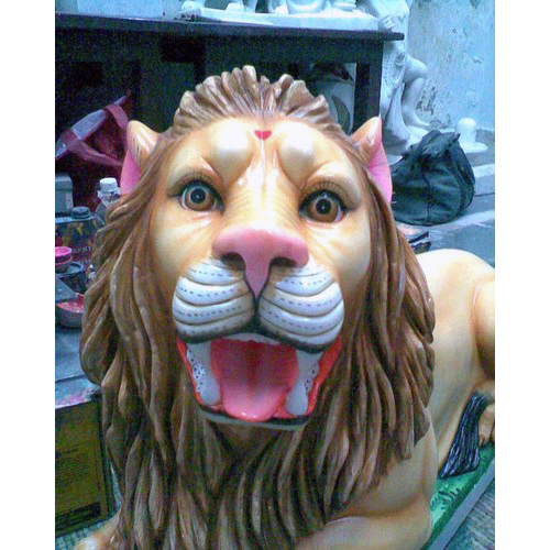 Marble Statue Lion By JAIPUR MARBLE MOORTI