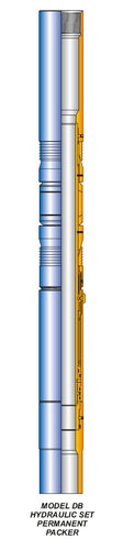 Hydraulic-Set Dual Bore Permanent Packer - Mild Steel & Stainless Steel | High Volume Production, Slim-Line Design, Secure Packing Element, Fast Run-In, H2S Service Compliant