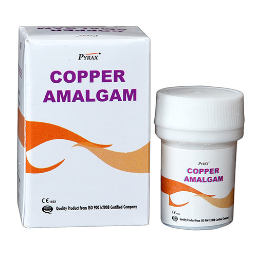 Copper Amalgam - Copper Mercury, 3cm Diameter x 4cm Height, 99.9% Purity | High Conductivity, Durable, Biocompatible, Easy Application