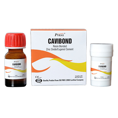 Cavibond Zinc Oxide Euginol Cement - Zinc Oxide Eugenol, 50gm, Brown | Strong Bond, Easy Mixing, Biocompatible, Reliable, Cost Effective