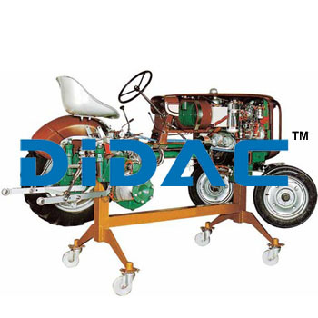 Tyre Wheeled Farm Tractor FIAT Cutaway By DIDAC INTERNATIONAL