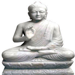 Statues Buddha Marble Moorti