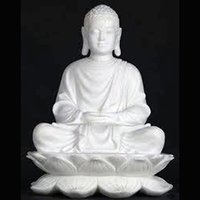 White Marble Gautam Buddha Statue