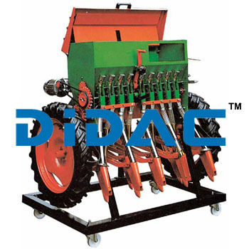 Nine Row Mechanical Seeder Cutaway