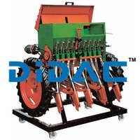 Nine Row Mechanical Seeder Cutaway - Color: Grey