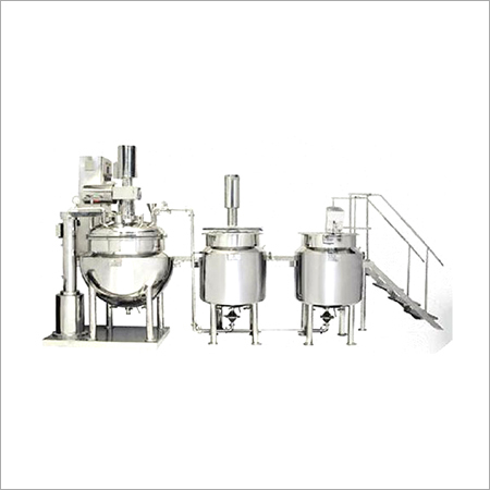 Ointment Manufacturing Vessels and Plant