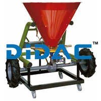 Manure Spreader Cutaway - Color: Grey