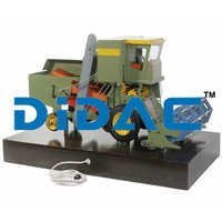 Wheat Harvester Model Cutaway - Color: Grey