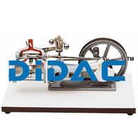 Steam Engine Model Cutaway - Color: Grey