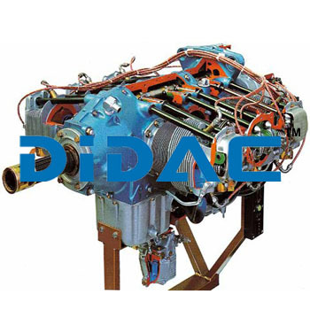 Opposed Piston Engine Cutaway