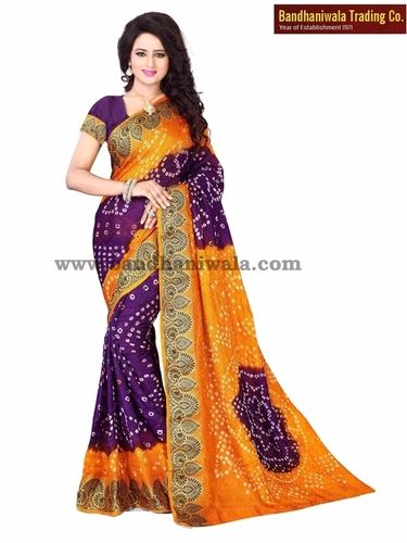 Latest Bandhani Sarees Catalogue