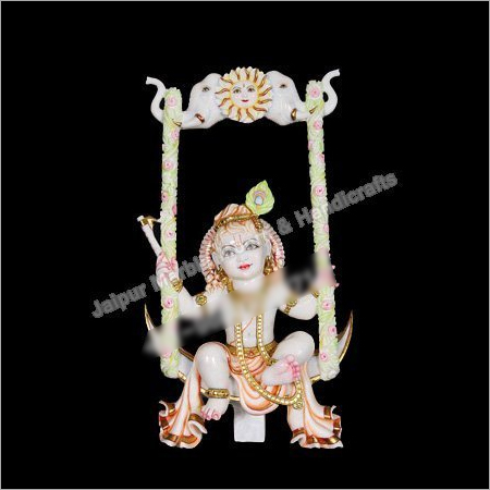Marble Bal Krishna Statue