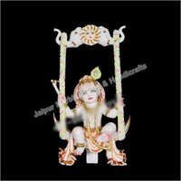 Marble Bal Krishna Statue