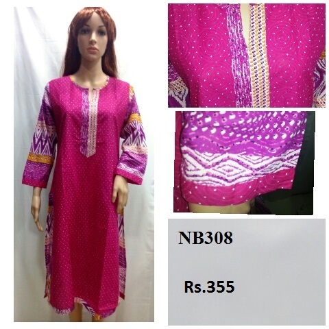 COTTON PRINTED LONG KURTI