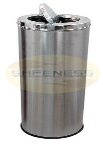 Silver Swing Steel Dustbin