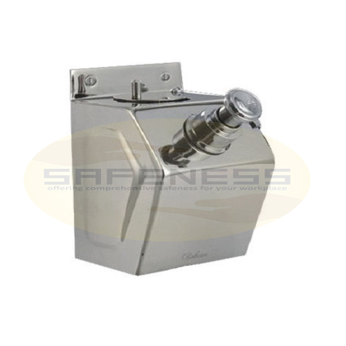 Silver Stainless Steel Soap Dispenser