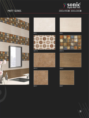 Any Color Ceramic Matt Wall Tiles