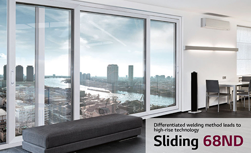 2 Track Sliding Door