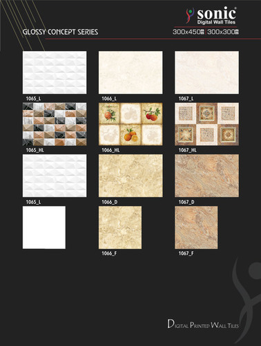 Glossy Elevation Wall tiles