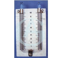 Glass Manometer Tube Mounted