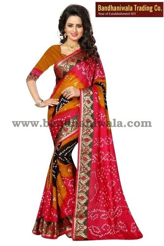 Indian Bandhani Sarees