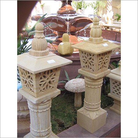 Garden Sand Stone Lamp