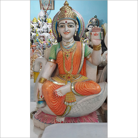 Maa Sarawati Marble Statues