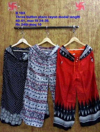 Imported Printed Plazo