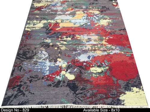 Handknotted Contemporary Design Carpet