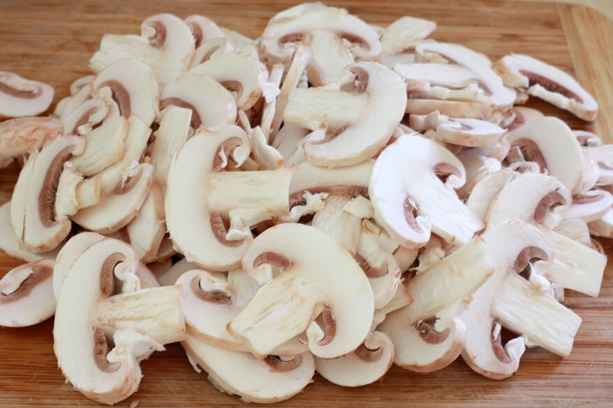 Fresh Cut Mushroom