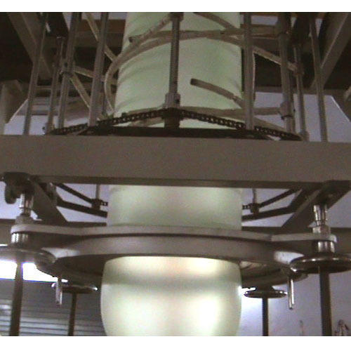 Plastic Bag Making Machine - Multilayer Co-extrusion Blown Film Plant, 900mm Max Lay Flat Width, Electric Drive, White & Blue Color, High Efficiency and Low Maintenance