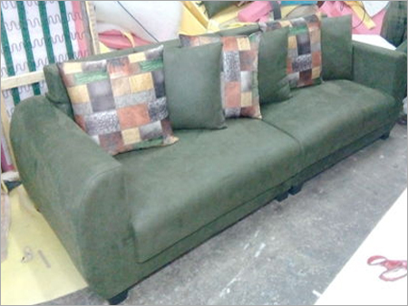 Leather L Sofa