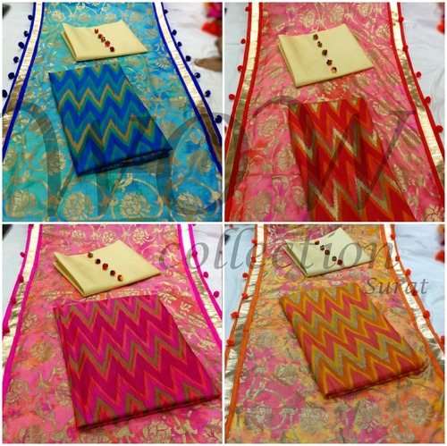 COTTON SHIRT WITH SILK BOTTOM