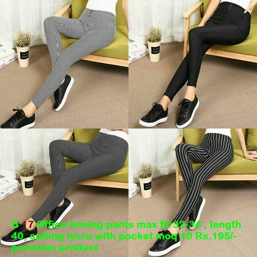 Office Llinning Pants - Linen, 38 Centimeter Length , Breathable Fabric with Pocket, Casual Black Design for All Seasons, Available in Sizes M, L, XL