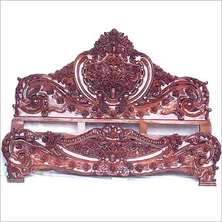 Carved Bed Header