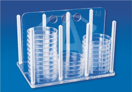 Rack For Petri Dishes