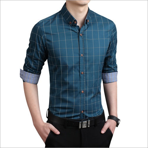 Long Sleeve High Quality Men Shirt Slim Fit