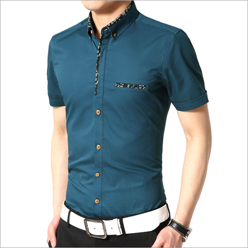 Fashion Summer Men Shirts Short Sleeve