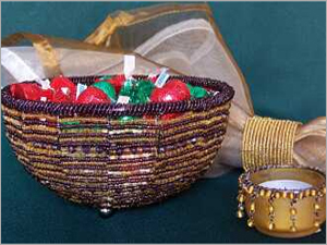 Beaded Candy Bowl