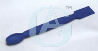 Spatula - Polypropylene, 150-200 ml, Blue, Dual-Ended with Knife Edge, Crystal Breaking and Salt Handling