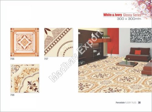 Ceramic Glossy Floor Tiles